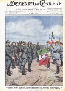 Katonai ünnepség a franciaországi Epernayban