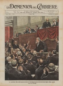 A járadék átváltását három óra alatt hagyta jóvá a parlament, a kamara éljenzése Luzzattinak