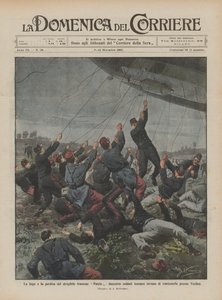 A Patrie francia léghajó megszökése és elvesztése miatt kétszáz katona hiába próbálja visszatartani Verdun közelében