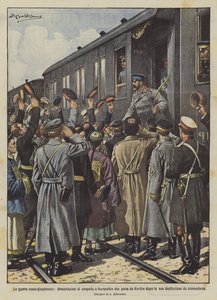 Az orosz-japán háború, a Kuropatkin iránti szimpátia demonstrációi, aki Harbinból indul utána?