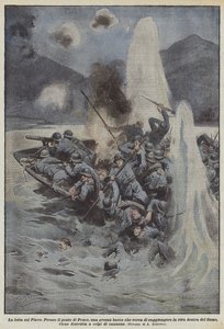 Küzdelem a Piavén alkotó: Achille Beltrame