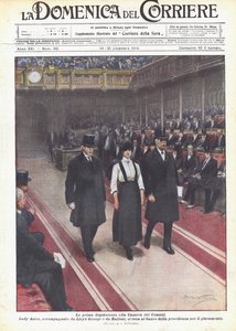 Az alsóház első helyettese alkotó: Achille Beltrame