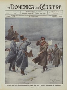 A háború újrakezdése, egy bolgár parlamenti képviselő, aki a bejelentő üzenetet viszi a török ​​táborba?