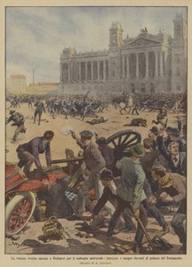Tragikus munkáslázadás Budapesten az általános választójogért, barikádok és vér előtt?