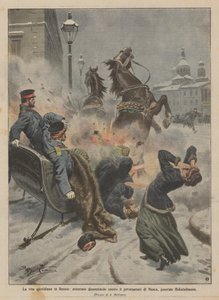 Mindennapi élet Oroszországban, bombatámadás Moszkva kormányzója, Holschelmann tábornok ellen