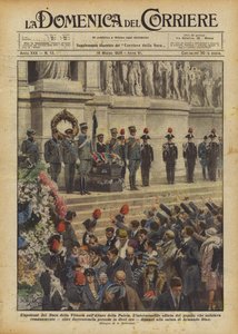 A győzelem hercegének lapoteózisa a haza oltárán