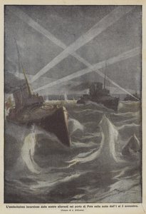 Torpedóink Laudacissima betörése Pula kikötőjében november 1-ről 2-ra virradó éjszaka