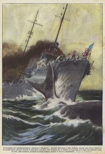 A Lampson amerikai romboló kalandja
