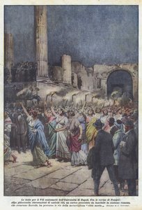 A Nápolyi Egyetem VII centenáriumának ünnepségei