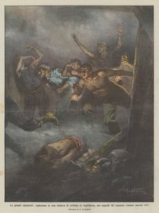 A nagy katasztrófák, robbanás egy angliai szénbányában, mi a temetés 132-ben?