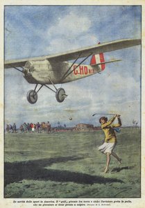 A sport hírei Amerikában alkotó: Achille Beltrame