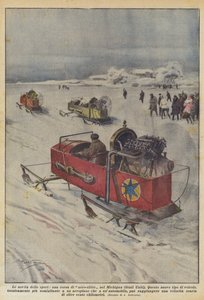 A sport hírei, egy légi szánkóverseny Michiganben (Egyesült Államok)