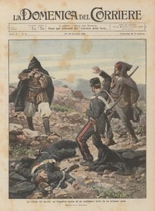 A kötelesség áldozatai, egy dandártábort megölt és egy karabélyt megsebesített egy szardíniai szökevény alkotó: Achille Beltrame