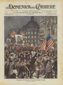 A New York-i lelkesedés Roosevelt elnök újraválasztása iránt