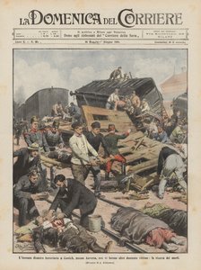 Limmane vasúti katasztrófa az Antwerpen melletti Contichban, ahol több mint kétszáz áldozat volt, halottak keresése