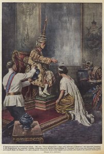 Sziám uralkodóinak megkoronázása