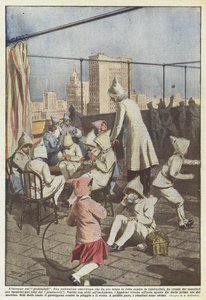 Tél a felhőkarcolókon alkotó: Achille Beltrame