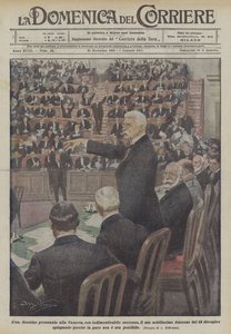 Lon Sonnino felejthetetlen sikerrel elmondja az ülésteremben nemes beszédét?