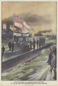 Engesztelés Von Tirpitz vérszomjas kalózaiért alkotó: Achille Beltrame