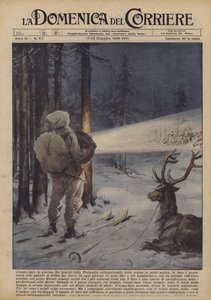 Világítótorony ember a háborúban alkotó: Achille Beltrame