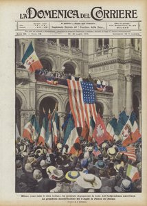 Milánó, mint minden olasz város, méltósággal ünnepelte az amerikai függetlenség napját