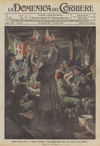 Háborús karácsony 1915, Egyszóval a pohárköszöntő, A haza nagyságára, távoli szeretteink egészségére!