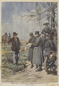 Hadirendőrség, egy gyanús gazda kihallgatása lepett meg a homlok mögött