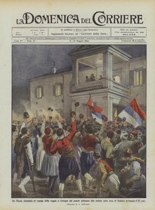 Miklós királyt kiáltották a cettigne-i palota erkélyére a káprázatos emberek a megadás hírére?