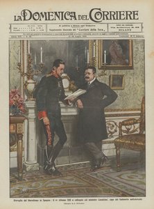 A liberalizmus ébredése Spanyolországban, XIII. Alfonz király beszélgetésben Canalejas miniszterrel?