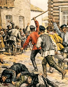 Az antiszemitizmus színtere Oroszországban alkotó: Achille Beltrame