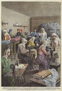 Új idők a mohamedán nők számára alkotó: Achille Beltrame
