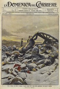 Az új év 1915 a világ lakosságának fele háborúban állt.