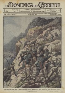 A Monte Chiesa és Monte Campigoletti csúcsai között (több mint 2000 méteren) az alpesi csapatok három?