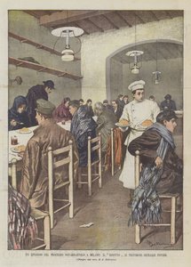 Egy epizód a Notarbartolo-perből Milánóban, The Risotto Al Testimoni Siciliani Poveri