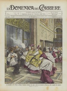 Támadás a római Szent Péter-templomban, egy isztriai kőműves, aki a bejáratnál lő a papokra?