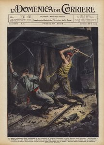 Rusztikus párbajra került sor egy szénbánya mélyén Saint Etienne-ben