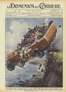 Egy busz, megrakva gyerekekkel egy rajna-vidéki faluba az elsőáldozásra?