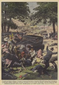Tragikus baleset érte a női autós küldöttségi versenyt a Bois de Boulogne-ban (Párizs)