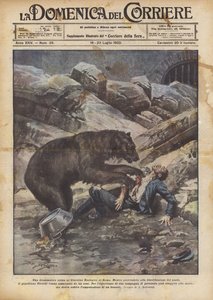 Drámai jelenet a római állatkertben
