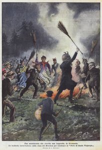 Legendára emlékeztető maskara Németországban alkotó: Achille Beltrame