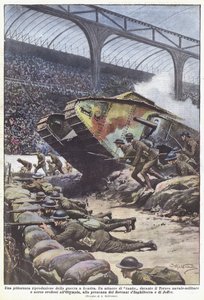 A londoni háború festői reprodukciója alkotó: Achille Beltrame