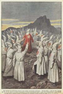Egy furcsa amerikai egyesület, a Ku-Klux-Klan találkozója Georgia hegyeiben?