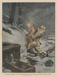 Álruhás tragédia, részeg gazemberek szabadidős kedvéért elevenen elégettek egy fiatal olasz munkást Svájcban.