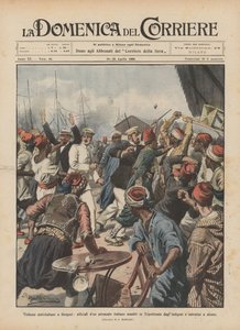 Olaszellenes erőszak Bengáziban, egy olasz gőzhajó tisztjeit megtámadták Tripolitániában?