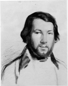 Férfiportré alkotó: Achille Devéria