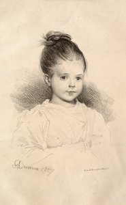 Marie de Clérambault kisasszony (Mlle. Marie de Clérambault) alkotó: Achille Devéria