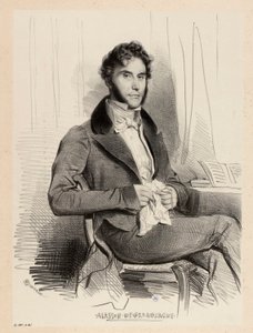 Ajasson de Grandsagne portréja alkotó: Achille Devéria