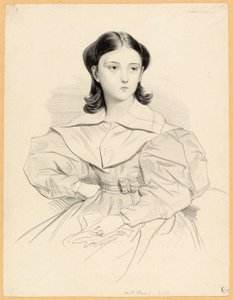 Mademoiselle Pacini portréja alkotó: Achille Devéria