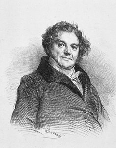Vidocq portréja – Achille Devéria