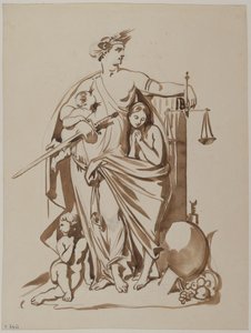 Az 1848-as köztársaság alkotó: Achille Devéria